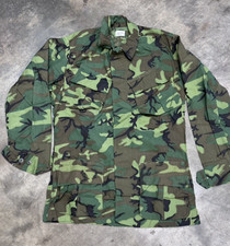 NOS 1960’s Vietnam Era ERDL Camo Jungle Jacket Size Small Reg 1969 Dead Stock picture