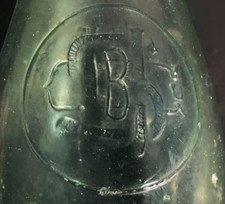 Antique 1889-1927 United States Brewing Co Chicago Embossed Pre Pro Beer Bottles picture