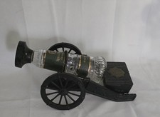 Vintage Max Factor Royal Regimen Cologne Metal Cannon Holder Empty Bottle picture