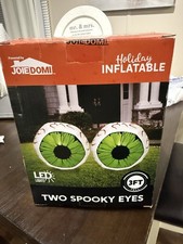 JoieDomi Holiday Inflatables - 2 Pack 3ft LED Eyeballs Halloween Yard Decor NEW picture