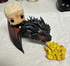 Funko Pop Game of Thrones Daenerys Targaryen & Drogon 2-Pack Glow picture