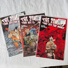 The Zombies That Ate The World 1 3 Issue Set picture