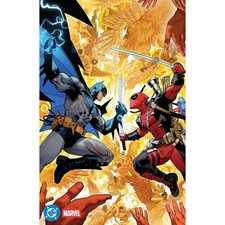 Batman/Deadpool: #1 [Dan Mora Foil Batman Deadpool CVR T] 2025 picture