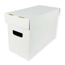 One New Max Pro Short Cardboard Comic Book Storage Box - holds 150-175 comics picture