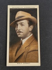 Stephen Mitchell 1936  cigarette tobacco card WALT DISNEY #17 Gallery of 1935 EX picture