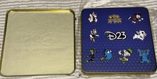 Disney 2026 D23 Gold Member Exclusive  10-Piece Pin Set - New In Case picture