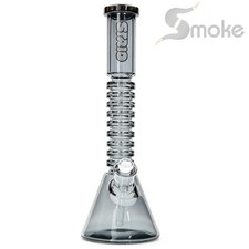 Heavy Hookah 15in Glass Bong and Water Pipes Smoking Beaker bong w/14mm bowl USA picture