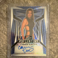 Leaf 2023 Pop Century Carmen Electra Autograph Card BA-CE2 #/12 picture