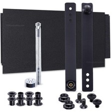 DIY Sheath Making Kit - 1-Piece Design - KYDEX - P1 Texture - Black - IWB Sof... picture