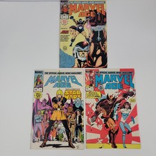 Marvel Age Comic Books Issues 9 10 11 Star Wars Wolverine Marvel News Magazine picture