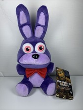 Five Nights At Freddy’s Bonnie Plush Stuffed Animal Purple FNAF 2016 with Tag picture