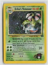 Erika's Venusaur Holo Rare Unlimited G2 004/132 LP+ - SWIRL picture