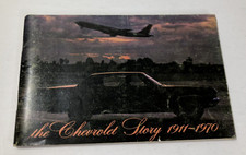 The Chevrolet Story 1911-1970 - 76-page Sales booklet - History Chevrolet - 1970 picture