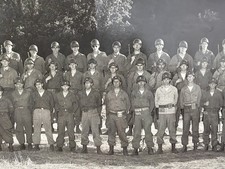 Vintage 1952 US Army Camp Roberts Photo Stevens Studios 636 HQ Infantry B&W picture