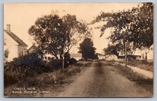 1914 NORTH HARWICH MASSACHUSETTS EARLY STREET VIEW REAL PHOTO POSTCARD picture