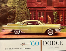 Vintage 1960  DODGE Automobile Dealer Showroom Sales Brochure ~ Matador Polara picture