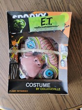Vintage 1982 ET Spooky Spooks Collegeville Halloween Costume + Mask + Box NOS picture