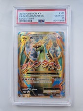 Pokémon TCG M Charizard EX Evolutions Full Art 101/108 PSA 10 picture
