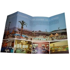 Vintage Del Webb's OceanHouse San Diego Brochure Mission Bay Tiki Nautical 1960s picture