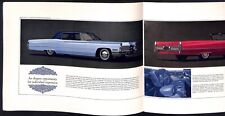 1967 Cadillac Full Line Sales Brochure Eldorado Fleetwood De Ville - 20pp VGC picture