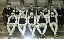RPPC MANUAL BASKETBALL TEAM LOS ANGELES 1922.  WINNER SECTIONAL MEET ALL I'DEED. picture