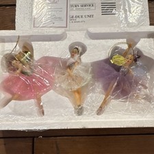 The Ashton-Drake Galleries Vive Le Ballet complete set of 17 sets of 3 picture
