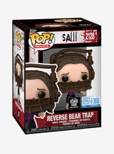 Funko Pop Movies Saw Reverse Bear Trap #2128 Scare Fair 2026 Exclusive picture