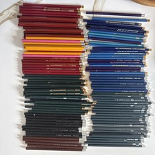 Vintage 136 Eagle Verithin Eberhard Faber Colored Pencils Art Supply Mixed Lot picture