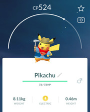 ⚡EXCAVATOR PIKACHU ⚾ Pokémon GO PTC 🔄 20K Stardust | Remote Delivery picture