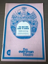 MAN WHO CAME TO DINNER 1980 Moss Hart G S Kaufman Cheltenham Everyman Theatre picture