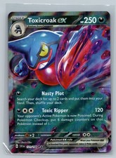 SV01: Scarlet & Violet Base Set #131/198 Toxicroak ex picture