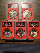 Star Wars Commemorative Coins- All 5 One Low Price  picture