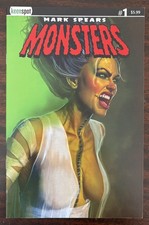 MARK SPEARS MONSTERS #1 1ST PRINT COVER E BRIDEZILLA SEE PICS picture
