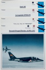 VTG ✈️ Edito-Service War Planes Cards Lot 60 Military Aircraft Bomber Jet MiG picture