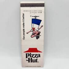 Vintage Matchcover Pizza Hut 1975 Advertising picture