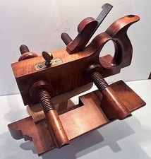 GORGEOUS 100% SOLID BOXWOOD PLOW PLANE IN EXCELLENT CONDITION picture