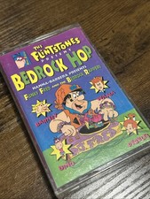 Rare 1994 Flinstones Bedrock Hop Cassette Tape Hanna-Barbera Fred Barney Dino picture