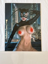 DEVIANT NATION CATWOMAN 89 DOUBLE SIDED VIRGIN FULL N LTD 91/100 SOLD OUT RARE picture