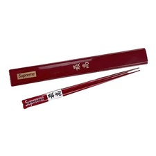 Supreme Chopsticks Decor Red Accessories Box Logo Dinewear Kitchen New Authentic picture