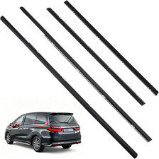 4PCS Door Window Moulding Weatherstrip Compatible with Honda Odyssey 2009-2014, picture