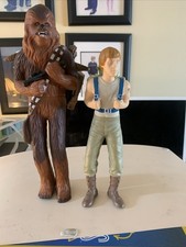 Chewbacca And Luke Skywalker Dolls picture