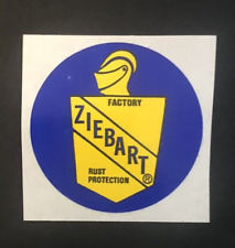 NOS AMC Jeep Ziebart Factory Rust Protection Sticker Decal Proofing Vtg 1970/80s picture