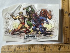 Vintage 1980s He-Man Masters of the Universe MOTU Patch Skeletor Beast Vending picture