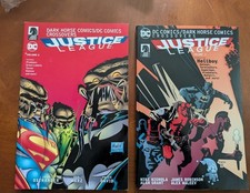 DC Comics Dark Horse Crossovers Justice League Vol 1 & 2 TPB Set OOP Complete picture