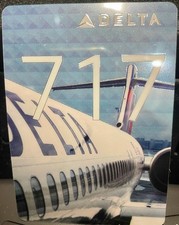 Delta Air Lines 717 Trading Card #40 - RARE picture