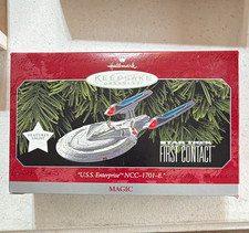 Hallmark Keepsake Ornament Star Trek USS Enterprise NCC-1701-E Light Up picture
