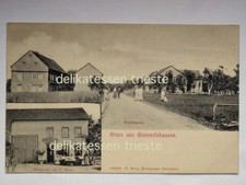 GAMMELSHAUSEN Gruss Wirtschaft Henn Gasthaus Germania Germany AK old postcard picture
