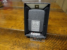 US ARMY 1941 REPLICA BLACK CRACKLE ZIPPO LIGHTER MINT IN BOX 2023 picture