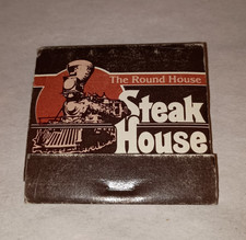 The Round House Steak House Nugget Hotel Casino Sparks NV Vtg Unstruck Matchbook picture