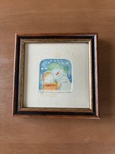 Vintage The Snowman Raymond Briggs Original Etching Limited Edition Art Limite picture